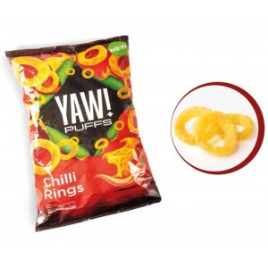 YAW! Corn Snack PUFFS Chilli 60g